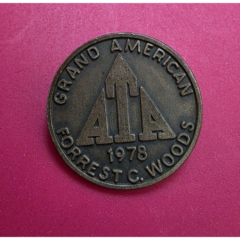 Amateur Trapshooting Association ATA 1978 Grand American Pinback Brooch Metal